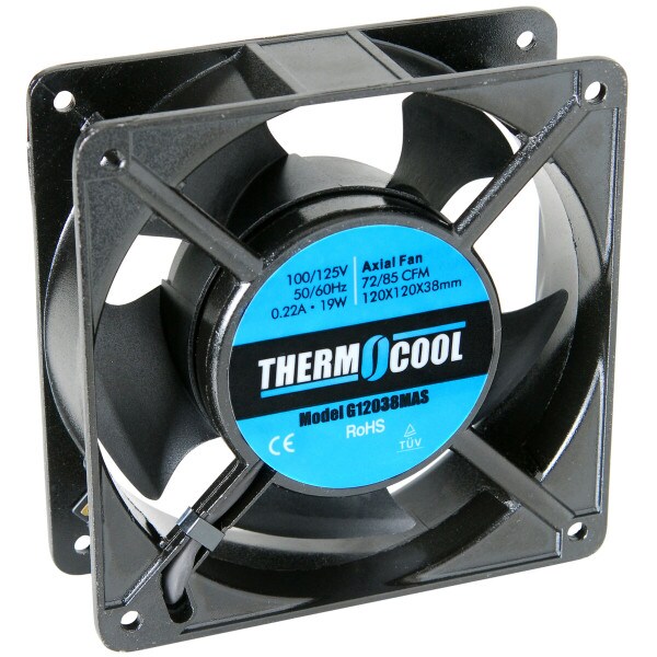 Main product image for Thermocool 110 VAC Fan 120 x 38mm Sleeve Bearin 250-022